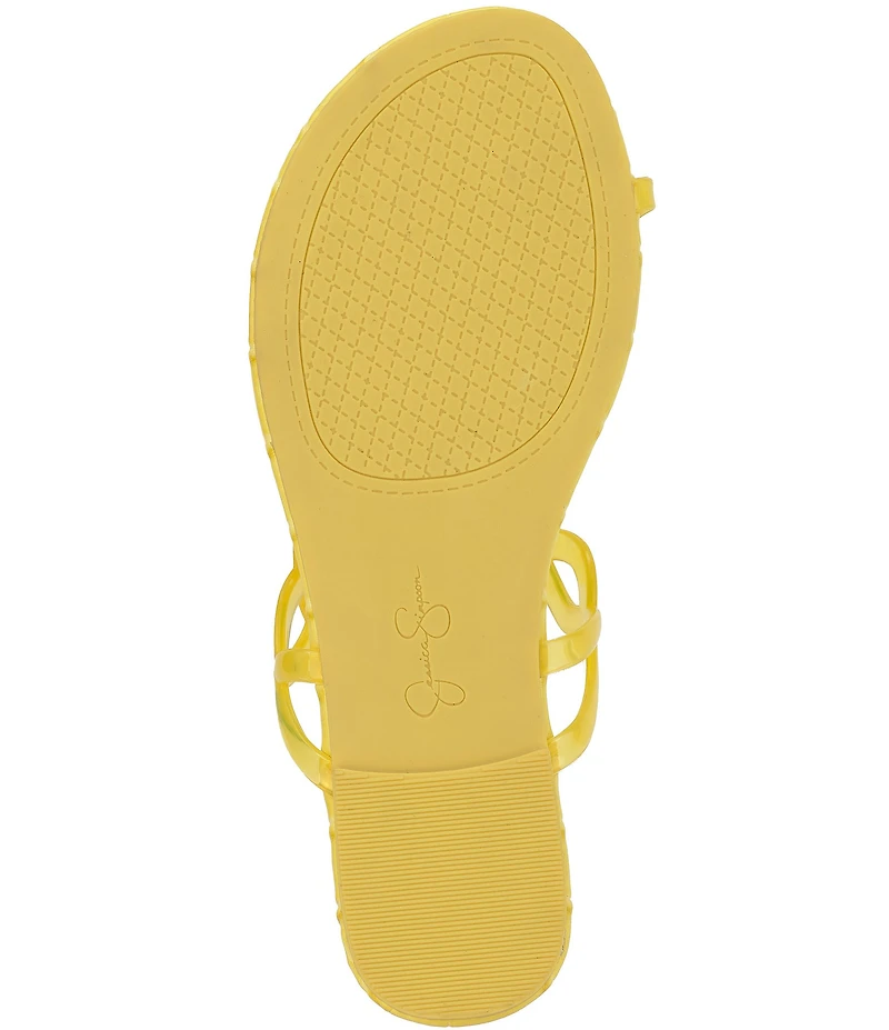 Jessica Simpson Aloni Jelly Flat Sandals