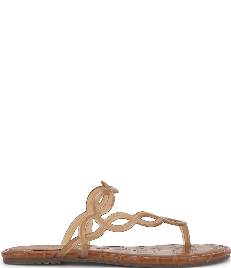 Jessica Simpson Aloni Jelly Flat Sandals