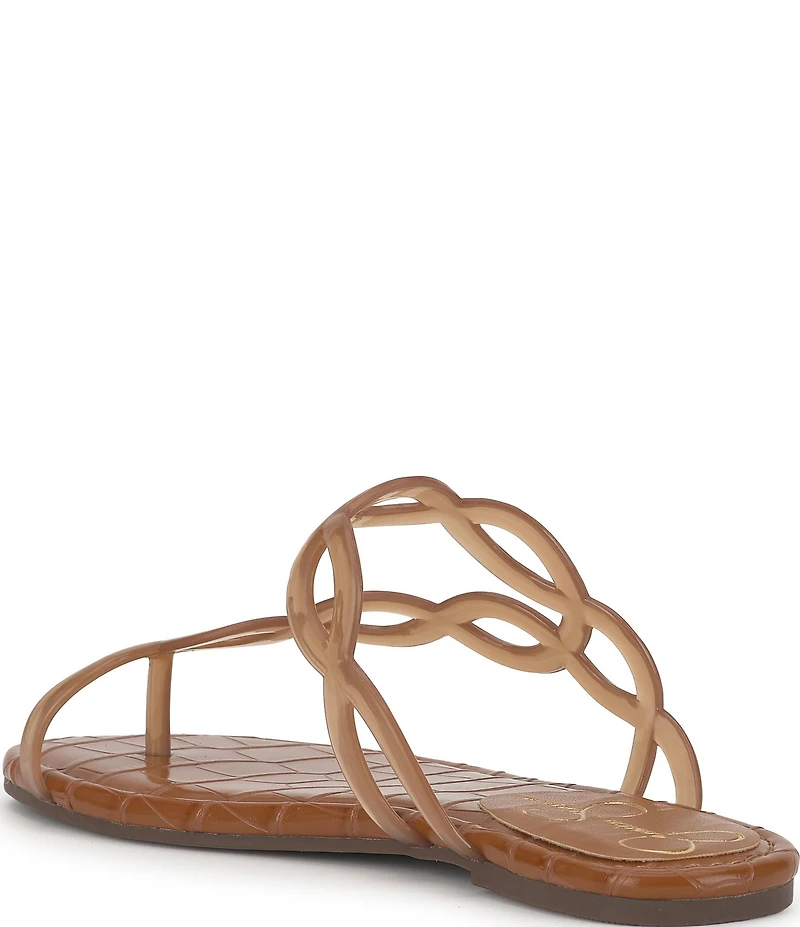 Jessica Simpson Aloni Jelly Flat Sandals