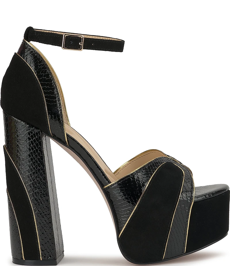 Jessica Simpson Avele Ankle Strap Platform Sandals