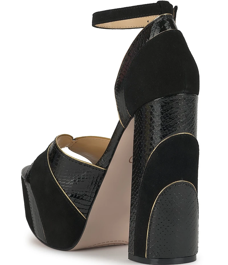 Jessica Simpson Avele Ankle Strap Platform Sandals