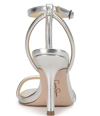 Jessica Simpson Baharia Metallic Ankle Strap Dress Sandals