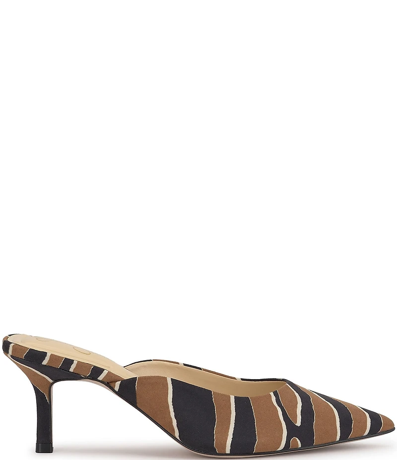 Jessica Simpson Belvaen Printed Heeled Mules