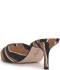 Jessica Simpson Belvaen Printed Heeled Mules