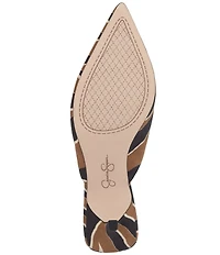 Jessica Simpson Belvaen Printed Heeled Mules