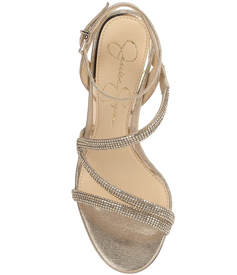 Jessica Simpson Berlan Rhinestone Dress Sandals