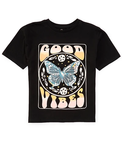 Jessica Simpson Big Girls 7-16 Short Sleeve Oversized-Graphic T-Shirt