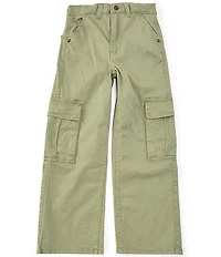 Jessica Simpson Big Girls 7-16 Wide-Leg Canvas Cargo Pants