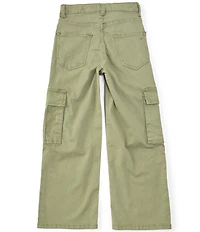 Jessica Simpson Big Girls 7-16 Wide-Leg Canvas Cargo Pants