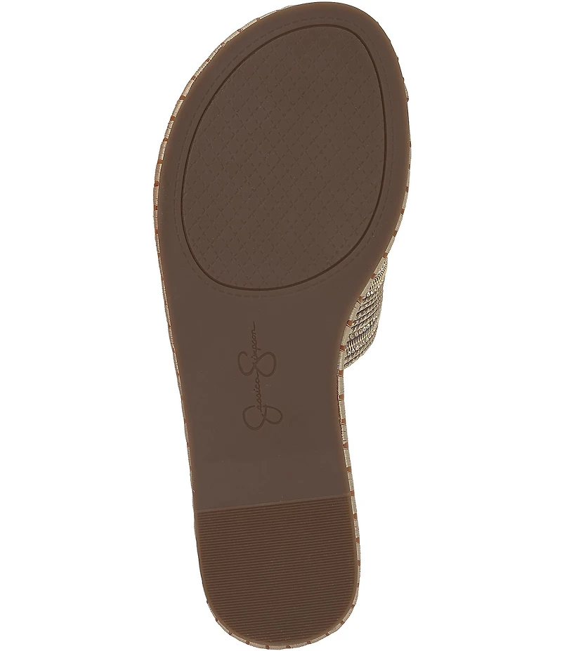 Jessica Simpson Blesyn Embellished Flat Sandals