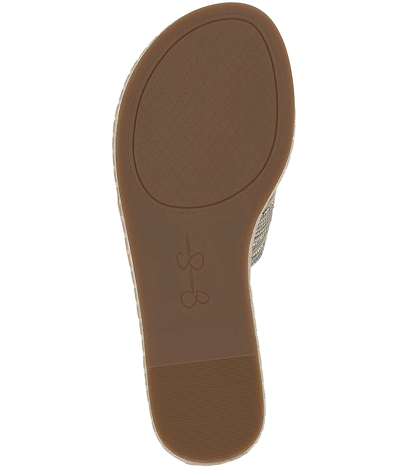 Jessica Simpson Blesyn Embellished Flat Sandals