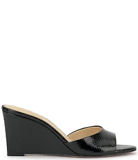 Jessica Simpson Bolir Snake Embossed Wedge Sandals