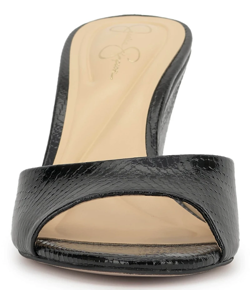Jessica Simpson Bolir Snake Embossed Wedge Sandals