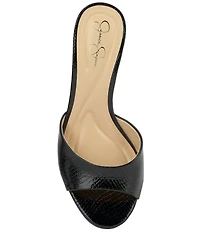 Jessica Simpson Bolir Snake Embossed Wedge Sandals