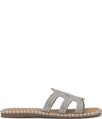 Jessica Simpson Bria Rhinestone Embellished Slide Sandals