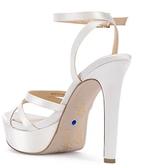 Jessica Simpson Bridal Collection Balina Ankle Strap Platform Sandals