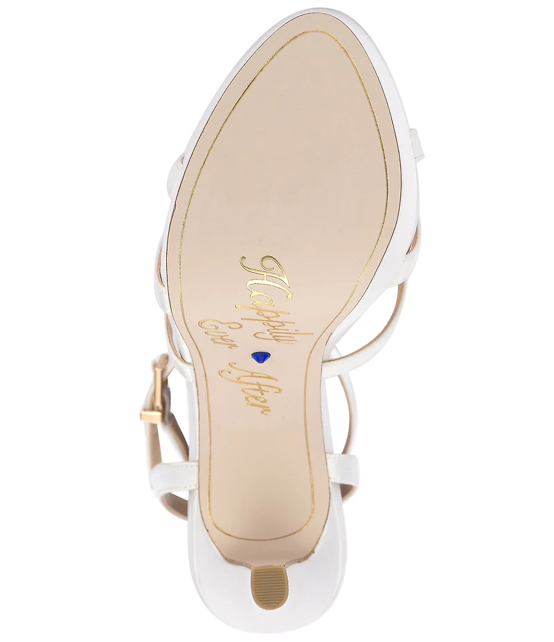 Jessica Simpson Bridal Collection Balina Ankle Strap Platform Sandals