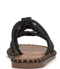Jessica Simpson Briellea Rhinestone Embellished Slide Sandals