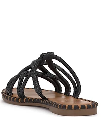 Jessica Simpson Briellea Rhinestone Embellished Slide Sandals