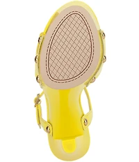 Jessica Simpson Calenta Patent Stud Platform Sandals