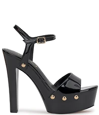 Jessica Simpson Calenta Patent Stud Platform Sandals