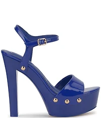 Jessica Simpson Calenta Patent Stud Platform Sandals