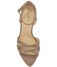 Jessica Simpson Calisa Patent Strappy Dress Sandals