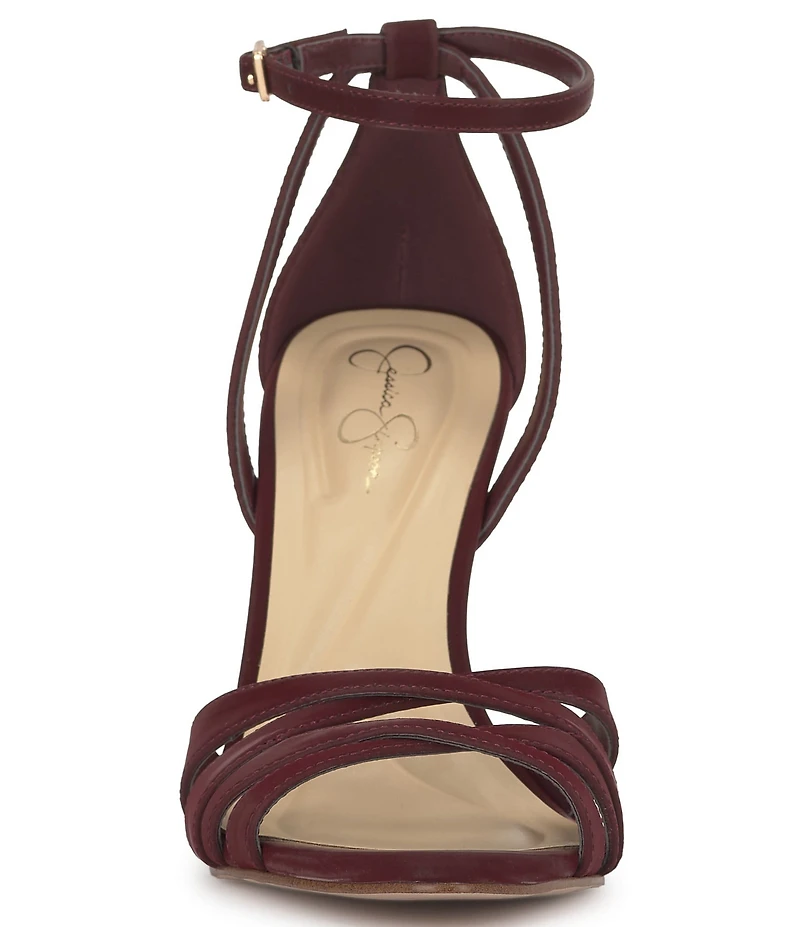 Jessica Simpson Calisa Sateen Strappy Dress Sandals