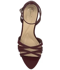 Jessica Simpson Calisa Sateen Strappy Dress Sandals
