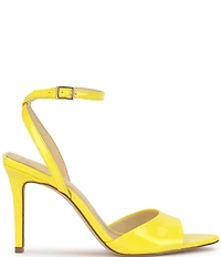 Jessica Simpson Davara Patent Ankle Wrap Dress Sandals
