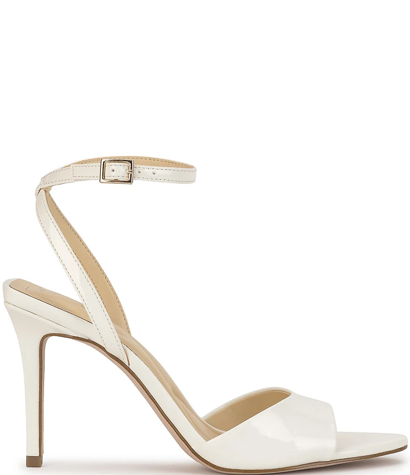 Jessica Simpson Davara Patent Ankle Wrap Dress Sandals