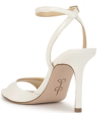 Jessica Simpson Davara Patent Ankle Wrap Dress Sandals