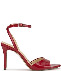 Jessica Simpson Davara Patent Ankle Wrap Dress Sandals