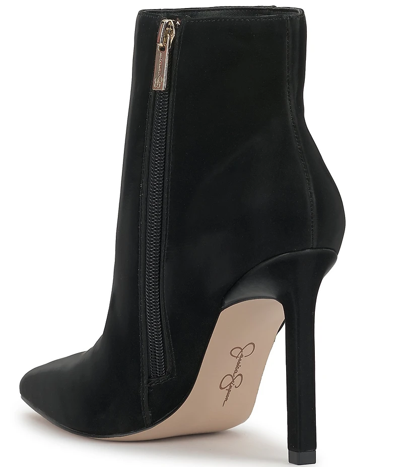 Jessica Simpson Debia Sateen Stiletto Booties