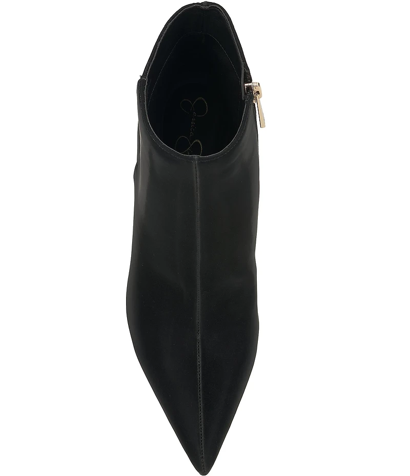 Jessica Simpson Debia Sateen Stiletto Booties