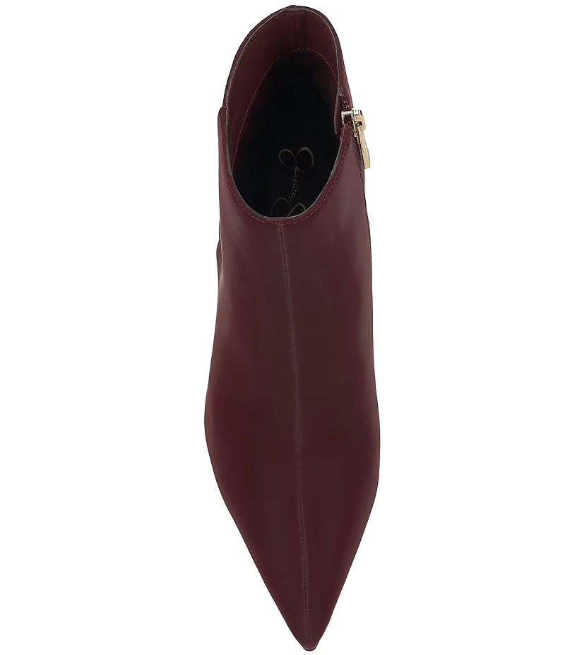 Jessica Simpson Debia Sateen Stiletto Booties