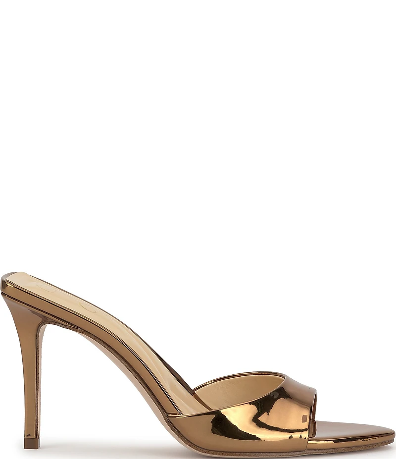 Jessica Simpson Dravie Metallic Stiletto Slide Dress Sandals