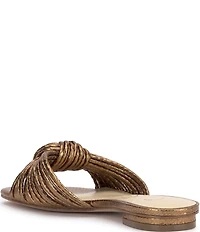 Jessica Simpson Dydra Embossed Knotted Flat Sandals