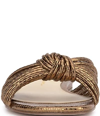 Jessica Simpson Dydra Embossed Knotted Flat Sandals