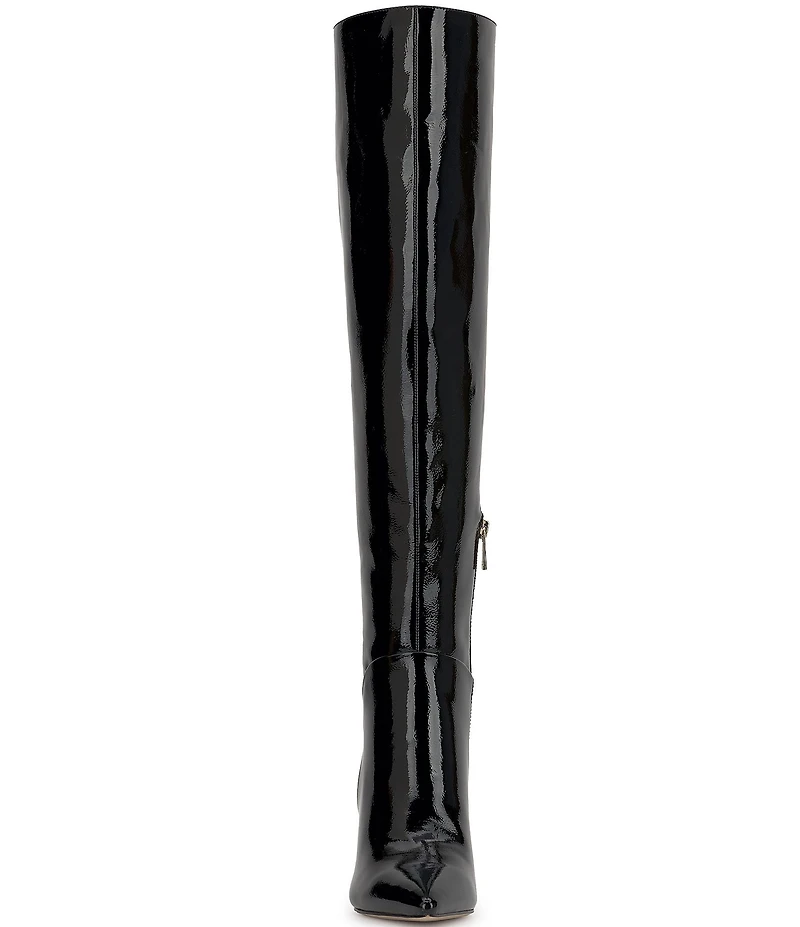 Jessica Simpson Earon Crinkle Patent Tall Boots