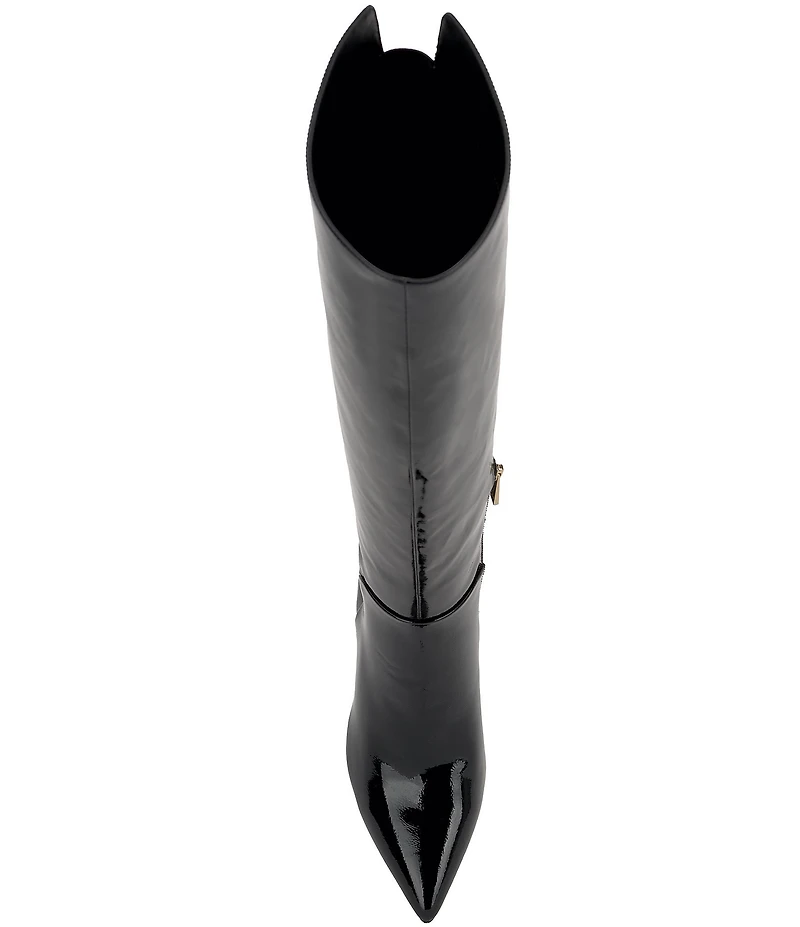 Jessica Simpson Earon Crinkle Patent Tall Boots