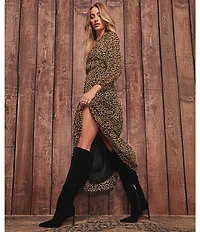 Jessica Simpson Emetta Suede Over-the-Knee Boots