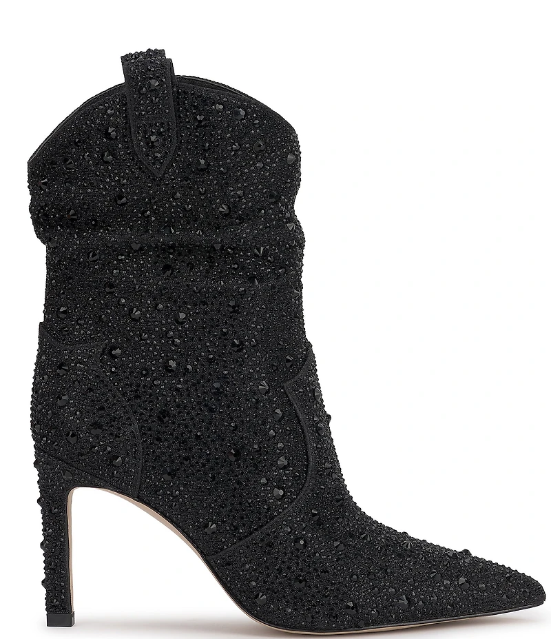 Jessica Simpson Evgena Embellished Western Booties