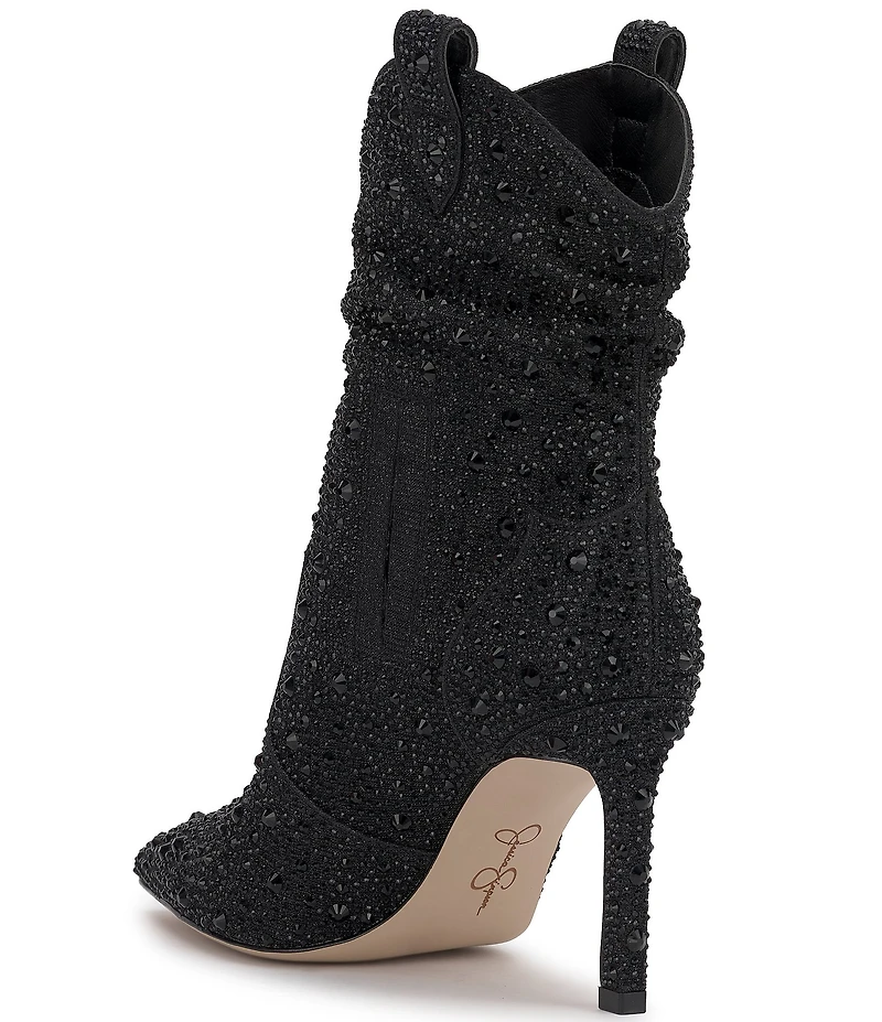 Jessica Simpson Evgena Embellished Western Booties