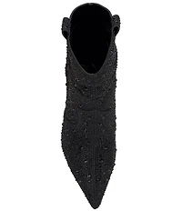 Jessica Simpson Evgena Embellished Western Booties