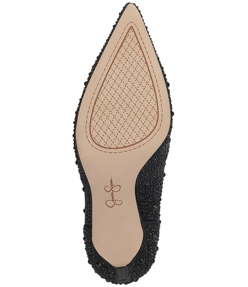 Jessica Simpson Evgena Embellished Western Booties
