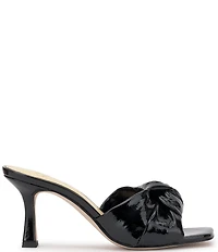 Jessica Simpson Evirra Patent Knotted Dress Slide Sandals