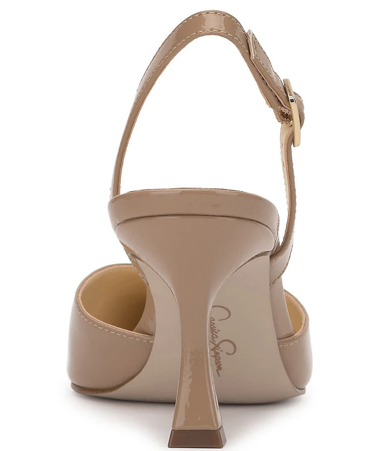 Jessica Simpson Fyvera Patent Slingback Pumps