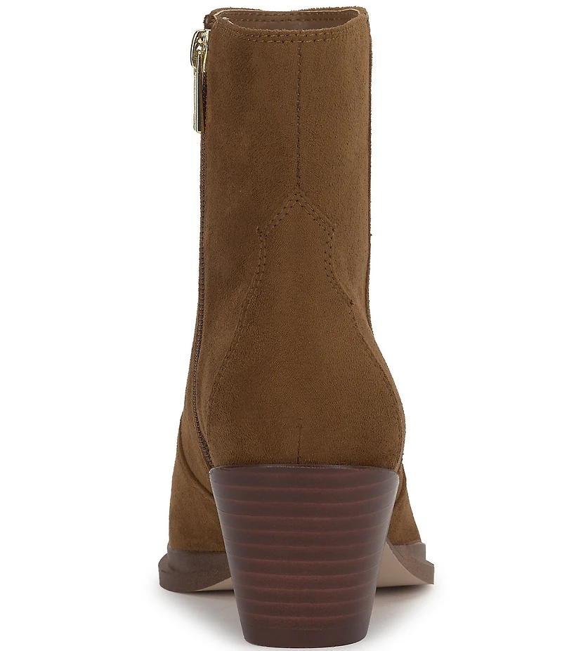 Jessica Simpson Helvona Faux Suede Western Booties