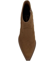 Jessica Simpson Helvona Faux Suede Western Booties
